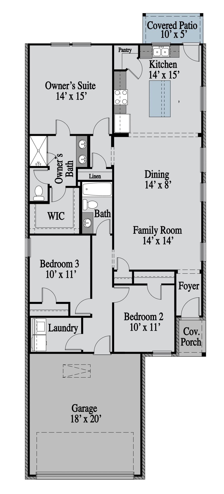 Burnet 1st Floor floor plan