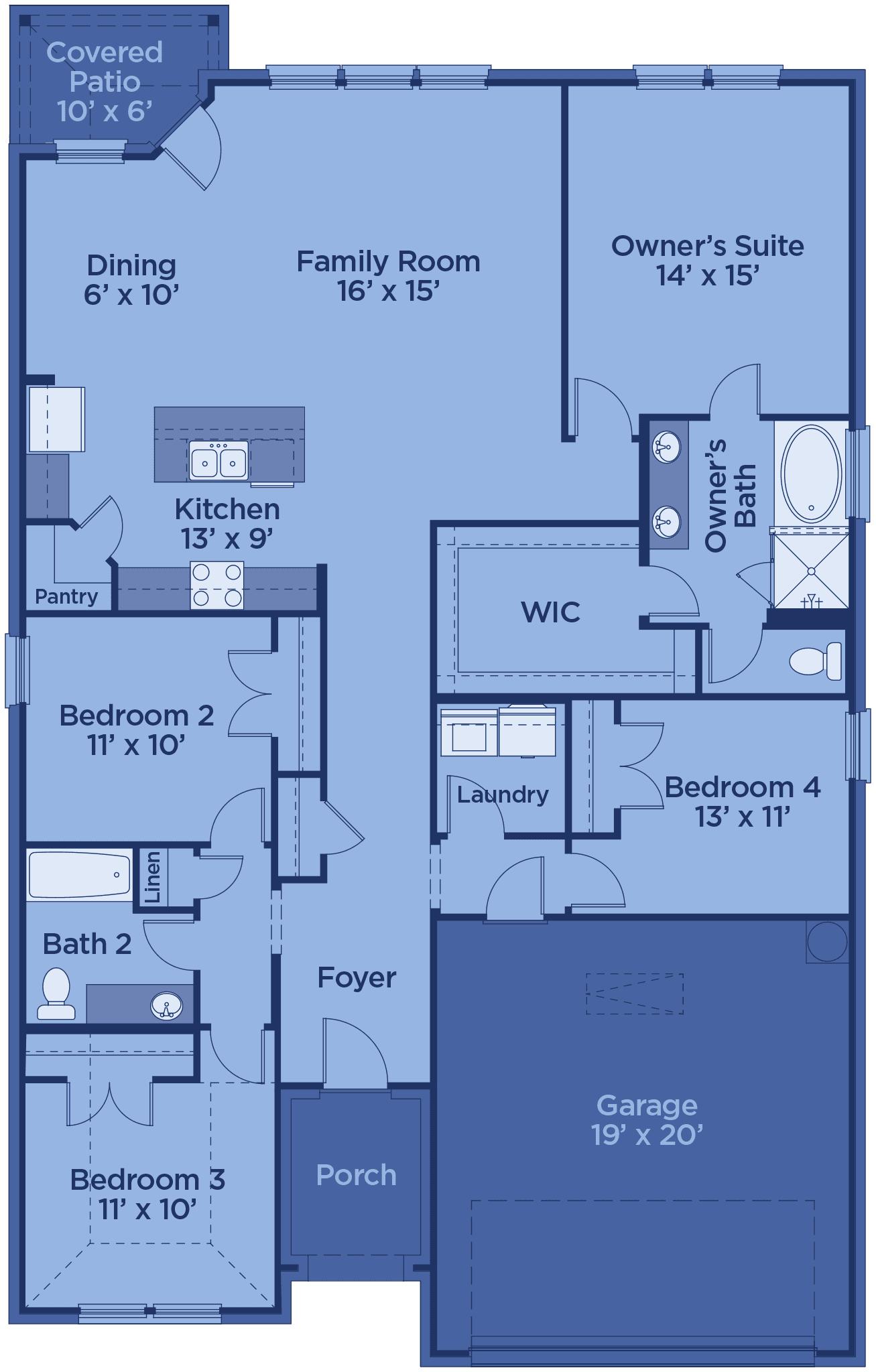 San Jacinto — First Floor