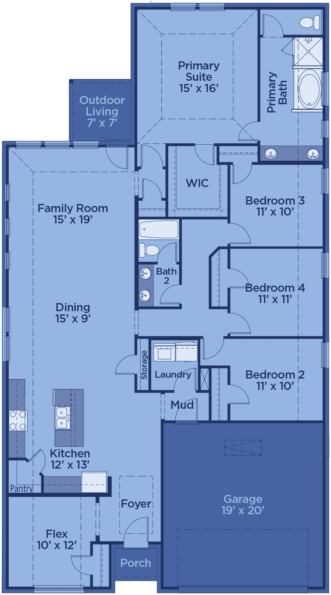 Sanders — First Floor