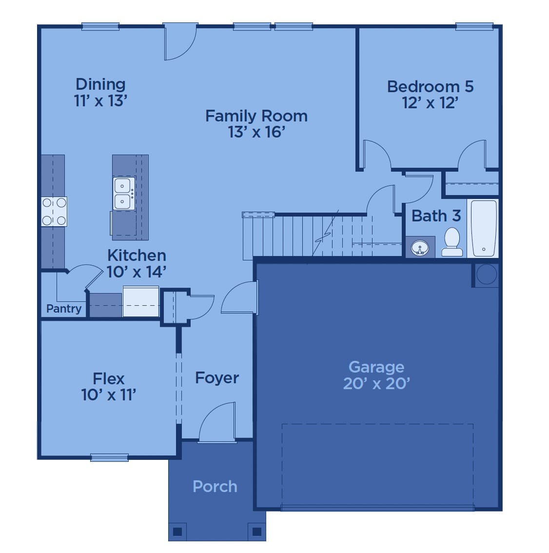 Roswell — First Floor