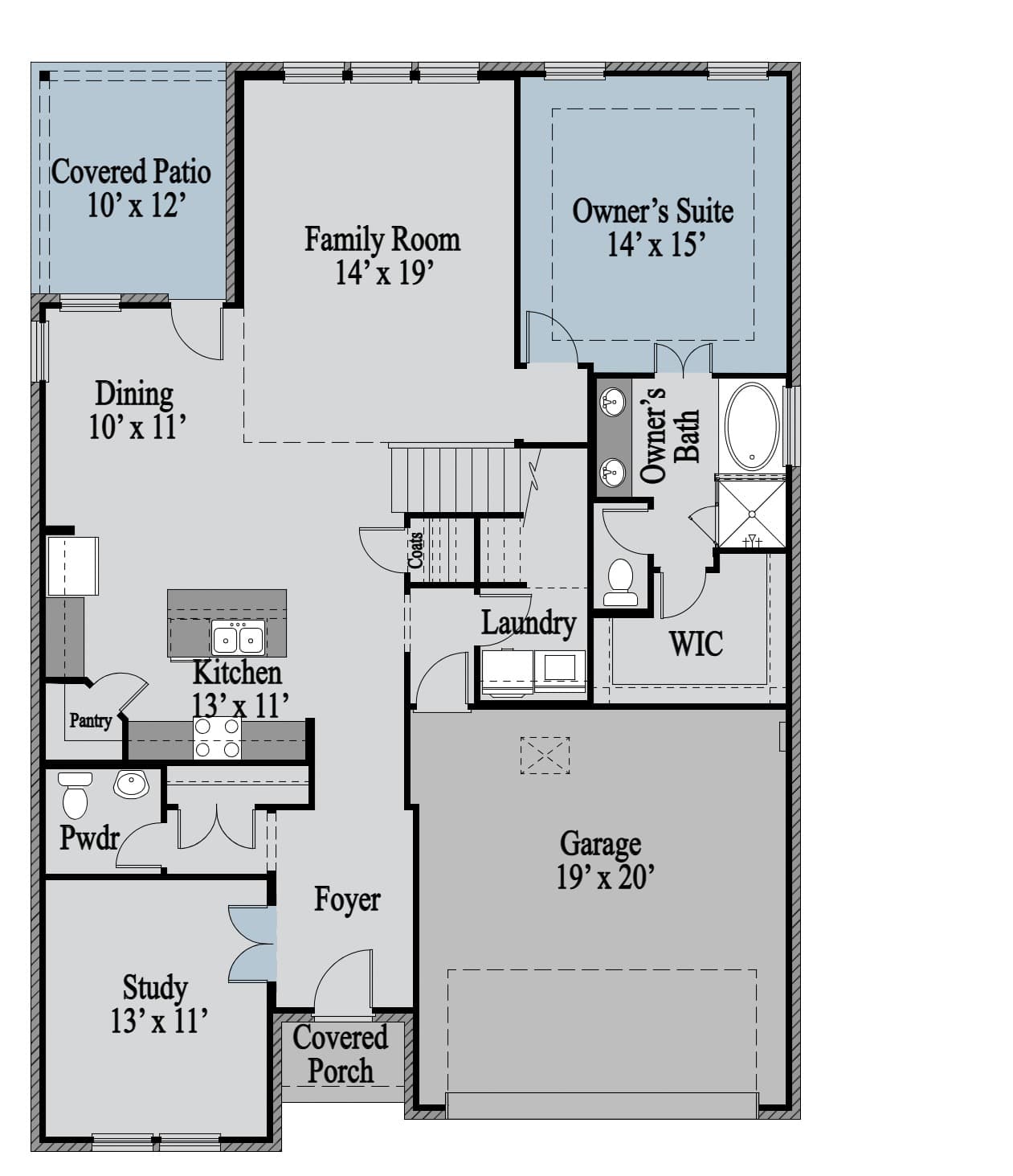Salado 1st Floor floor plan