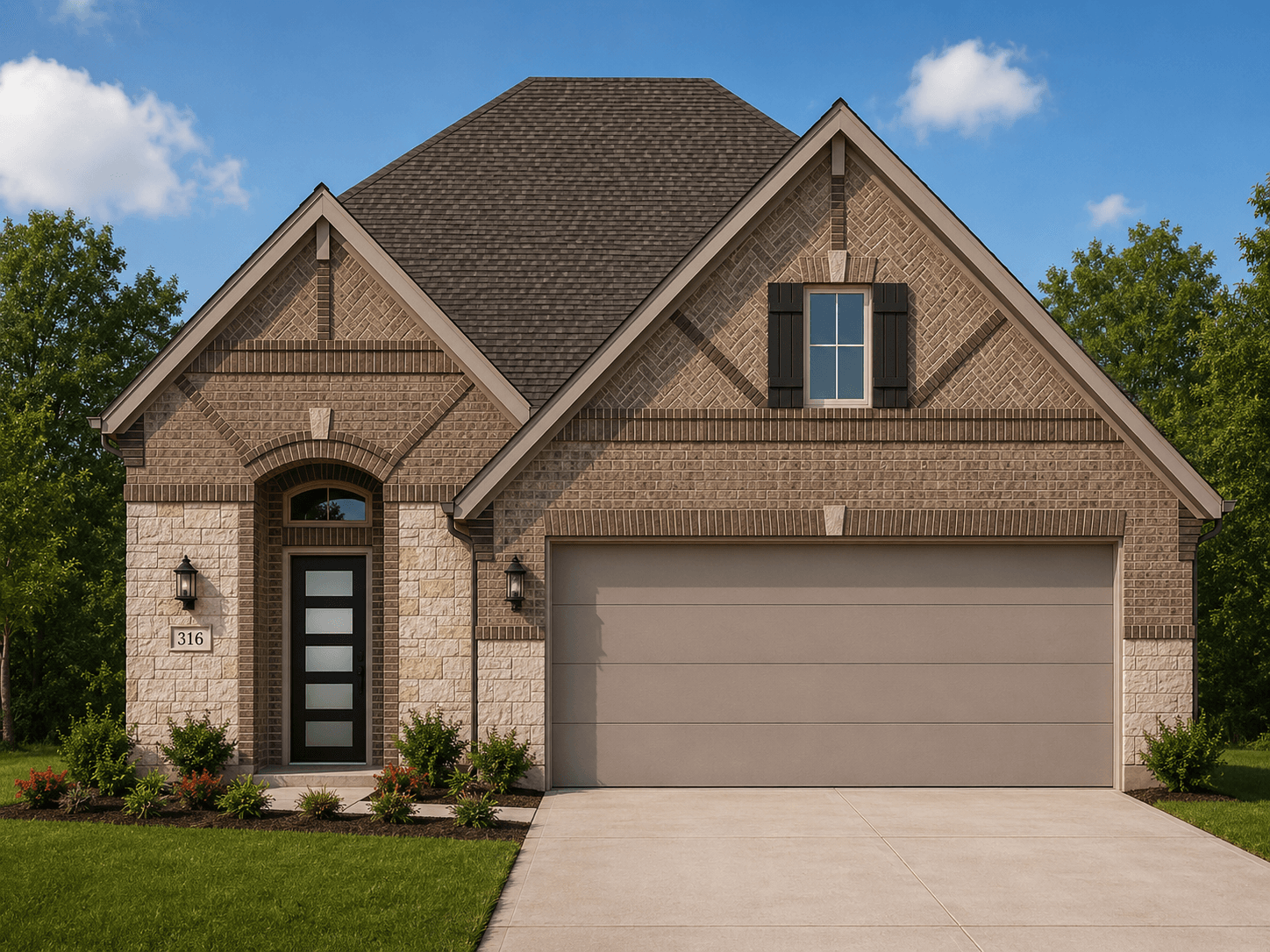 Bandera — Elevation C