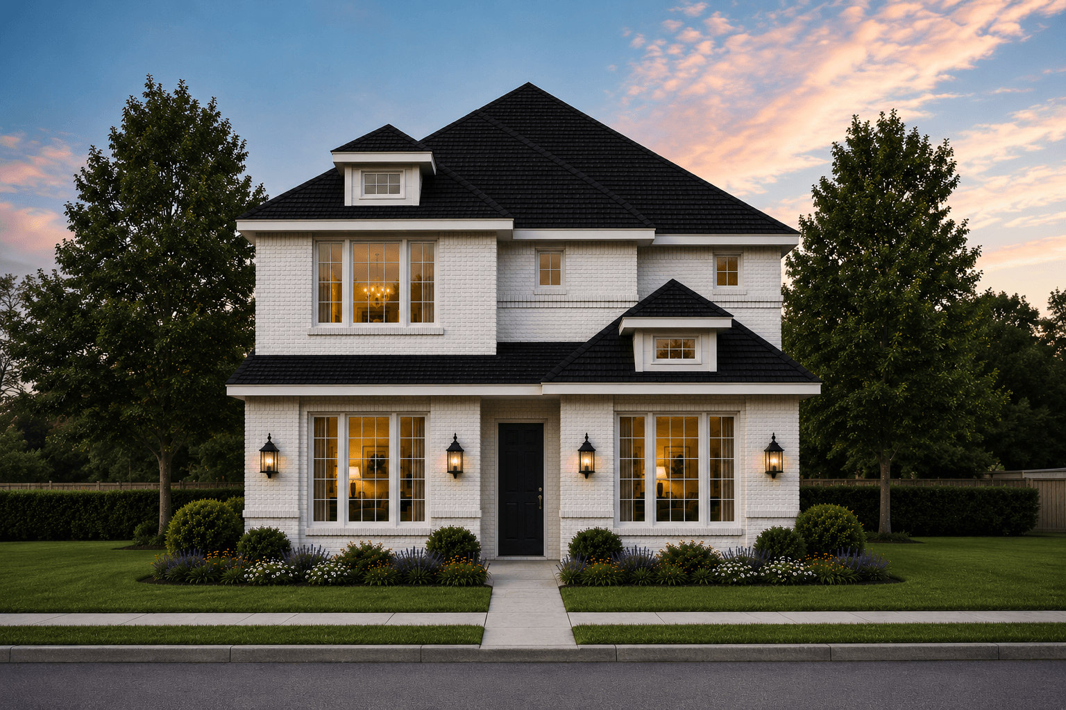Oak — Elevation A