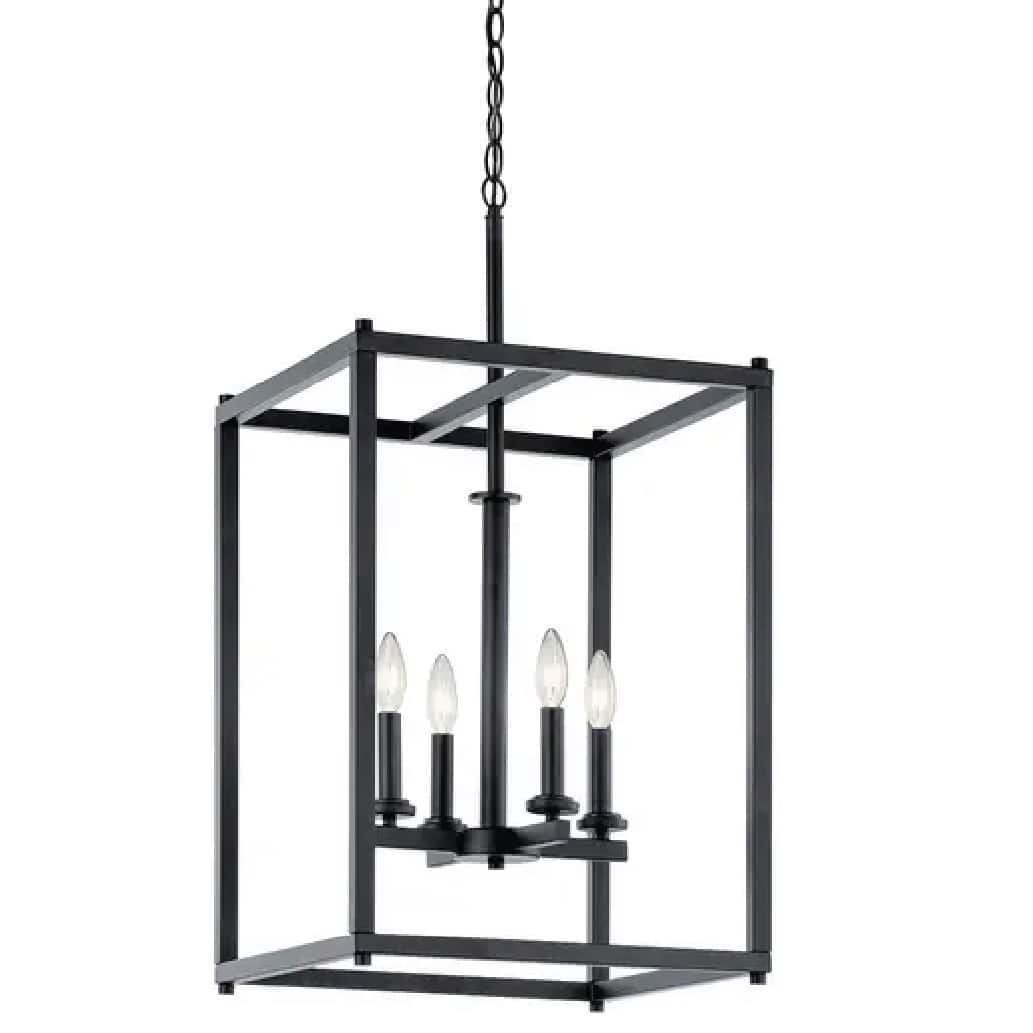 Entry Chandelier — Crosby-bk