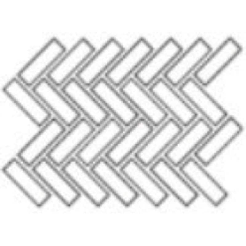 Flooring — Color Wheel Herringbone Mosaic