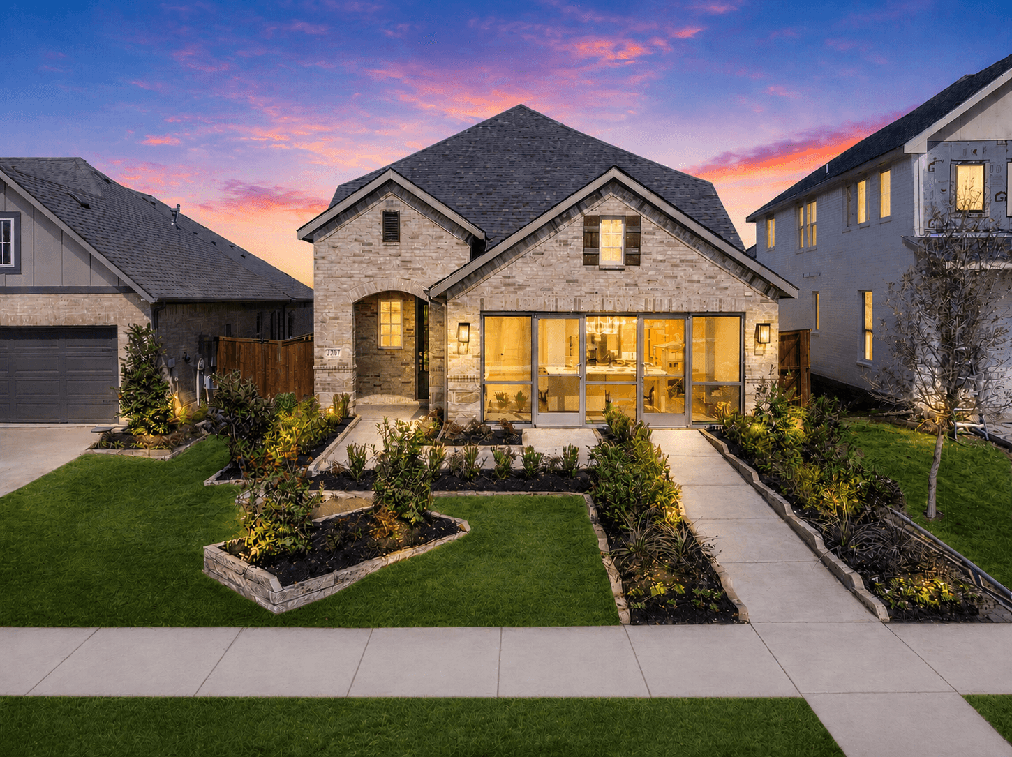 Creekside model home 2