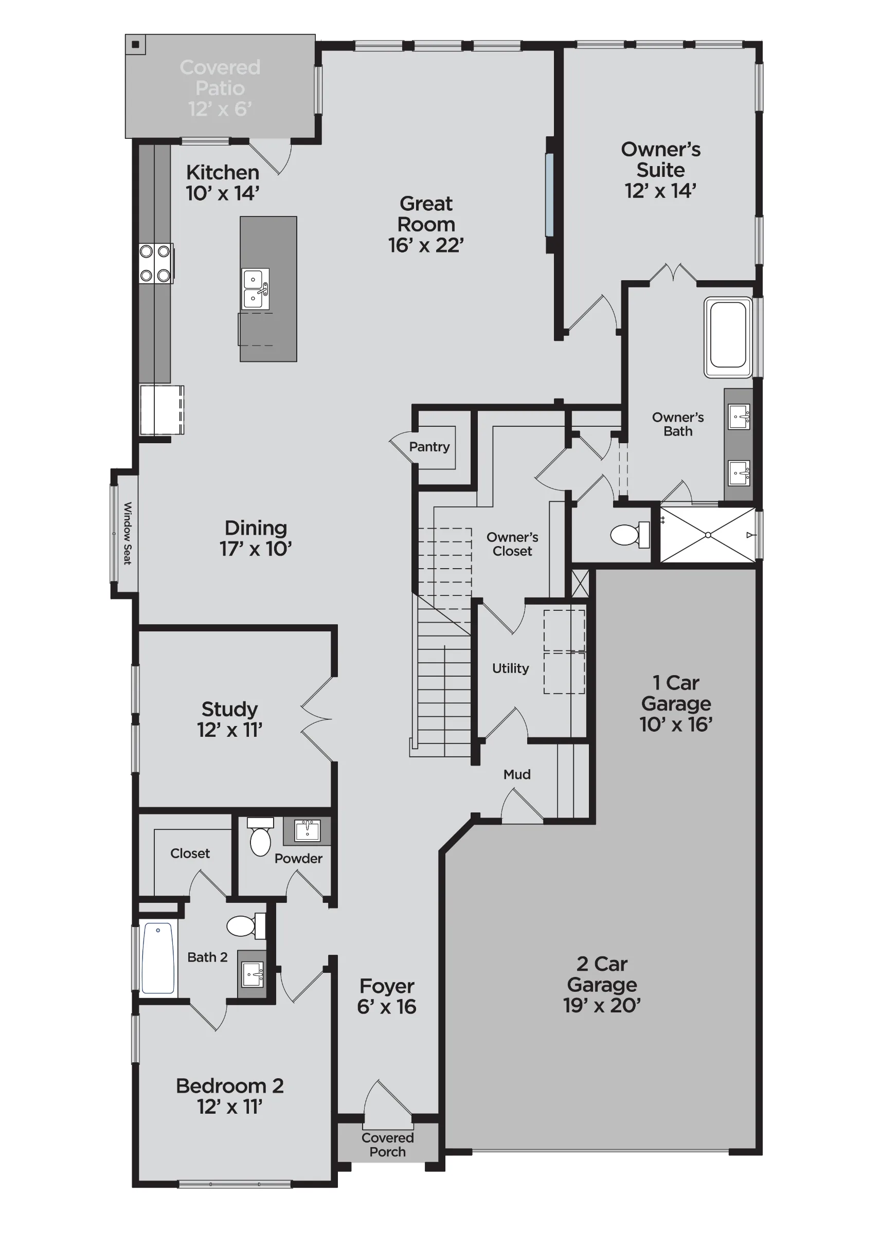Lampasas 1st Floor floor plan