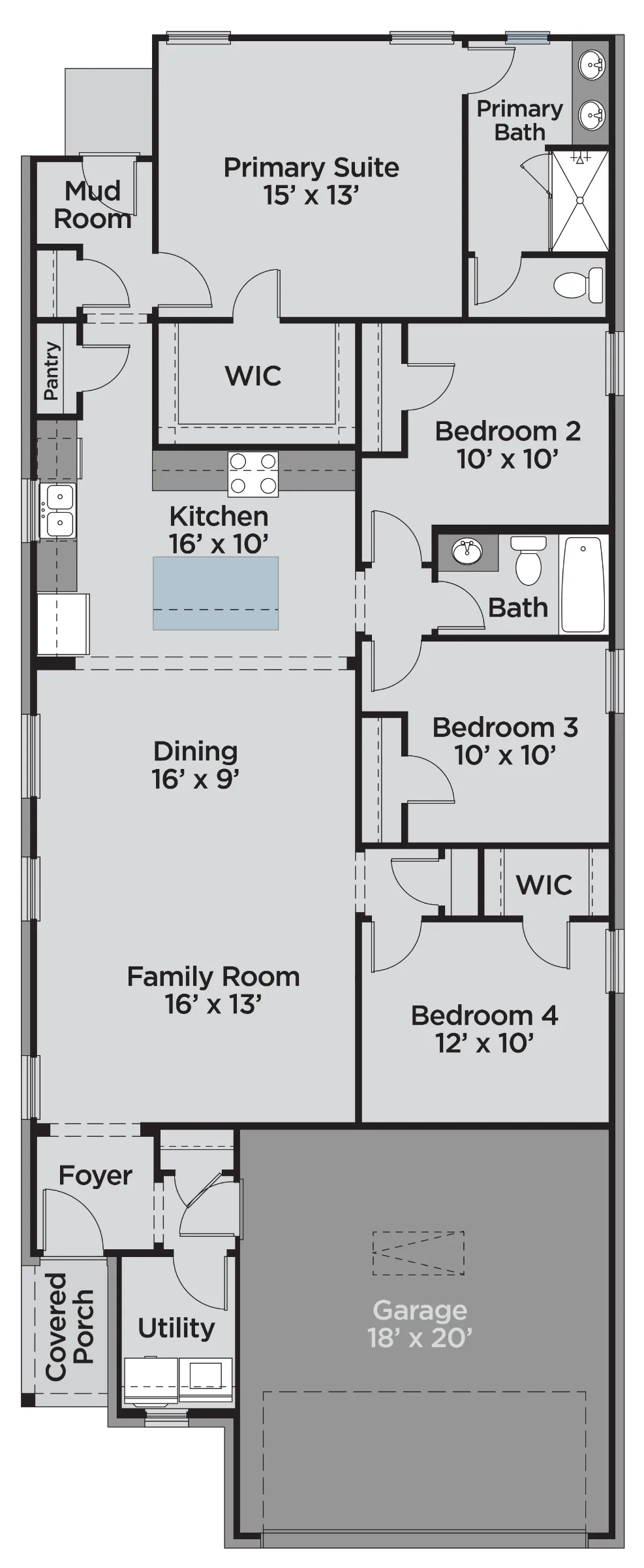 Chisholm 1st Floor floor plan