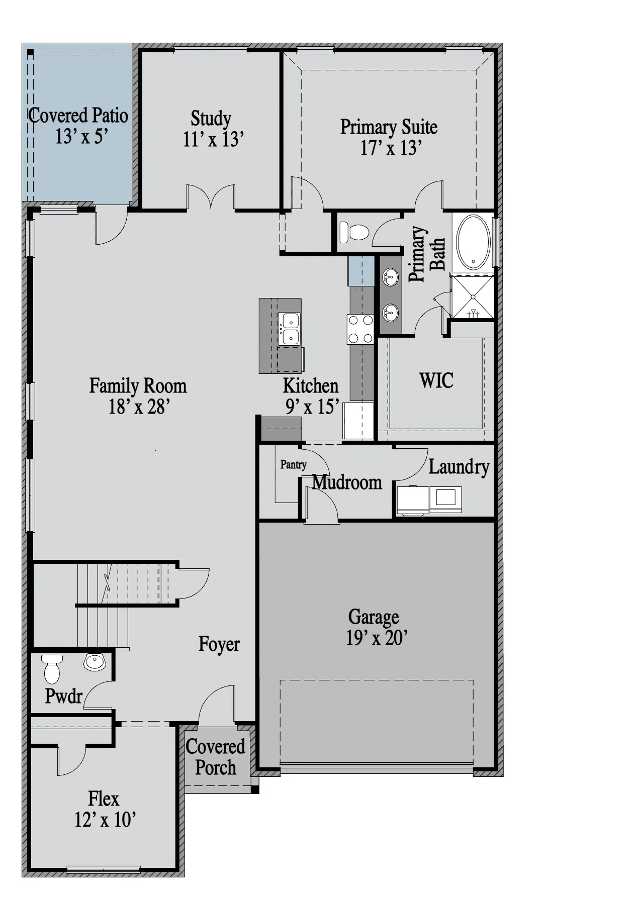 San Marcos 1st Floor floor plan