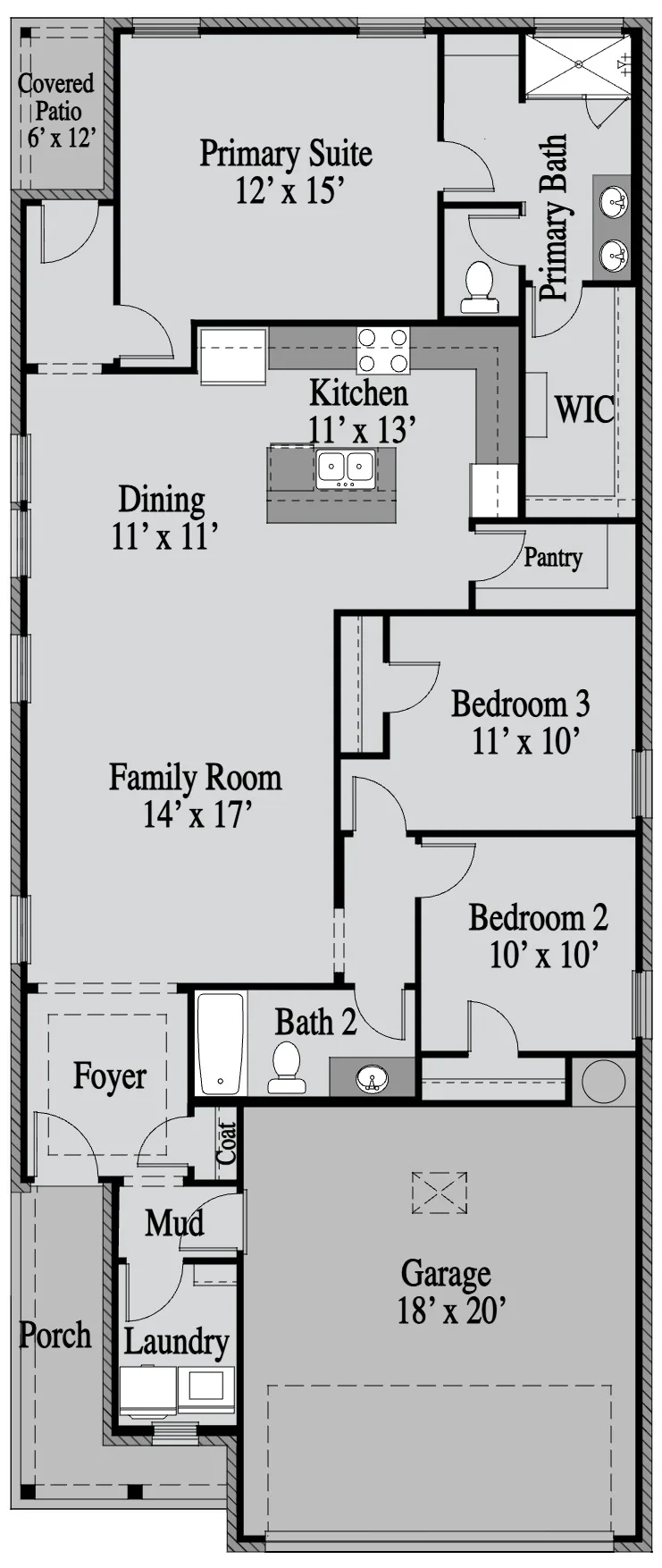Blackburn 1st Floor floor plan