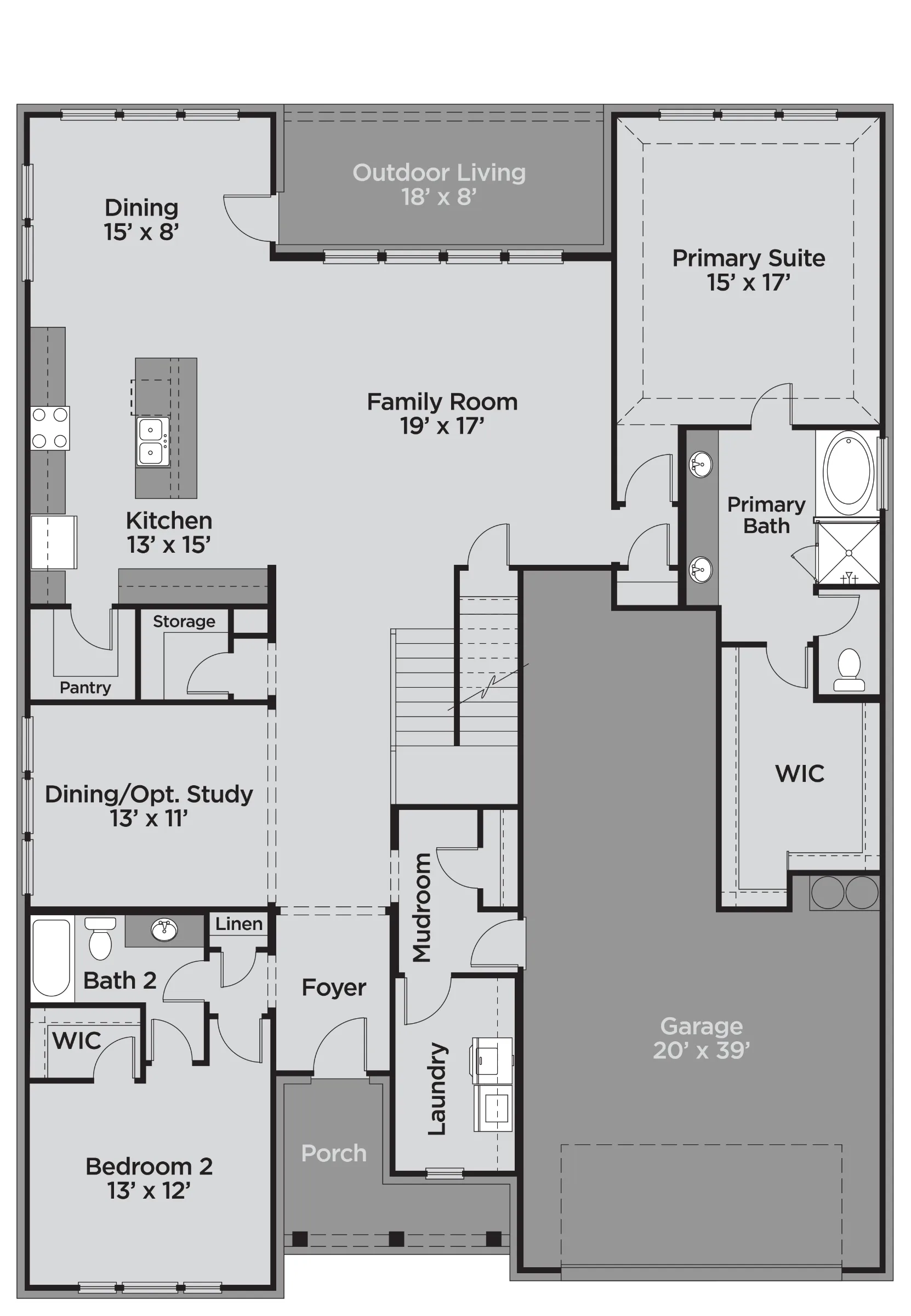Grayson 1st Floor floor plan