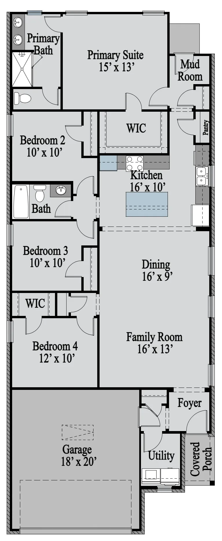 Chisholm 1st Floor floor plan