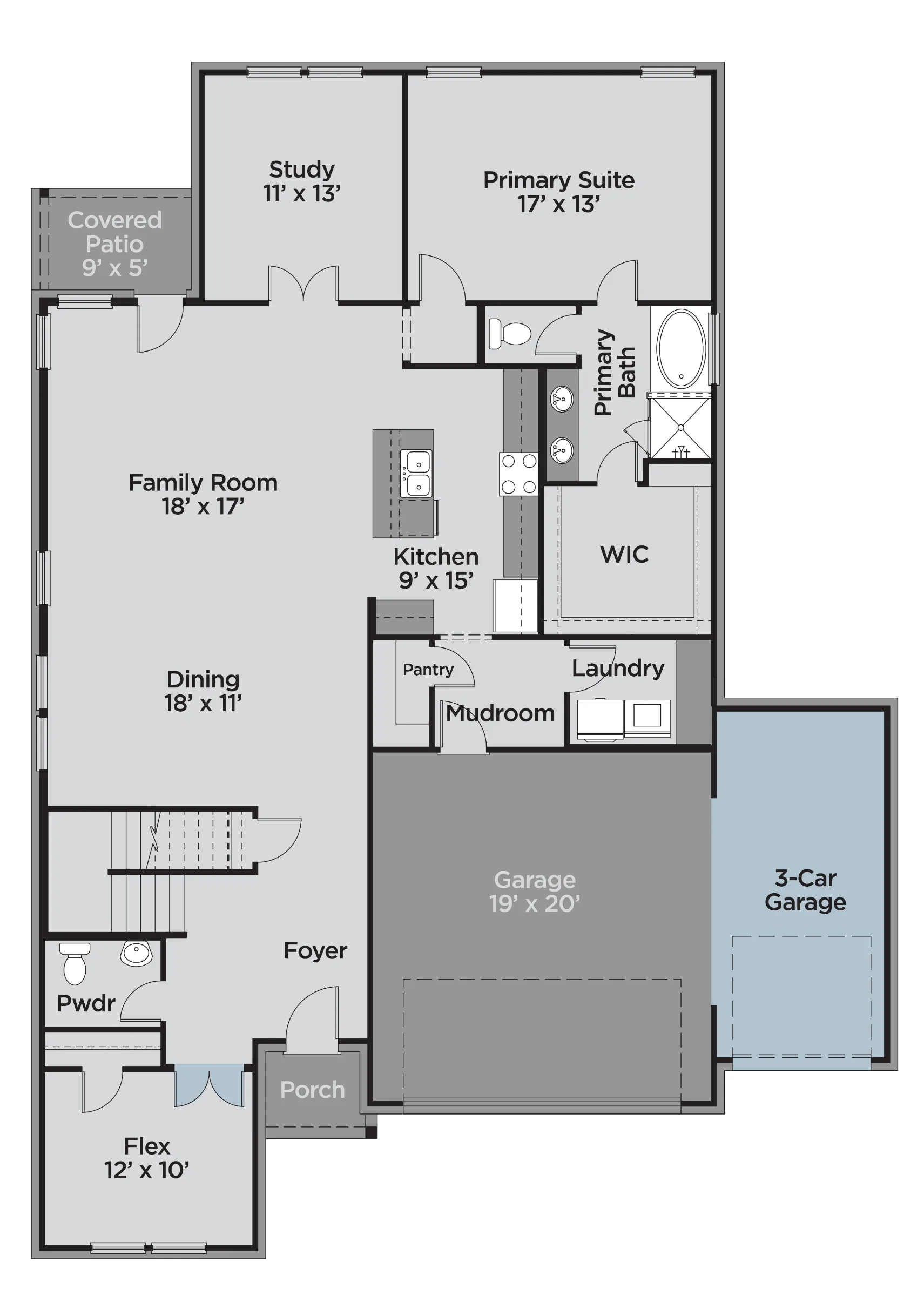 San Marcos 1st Floor floor plan
