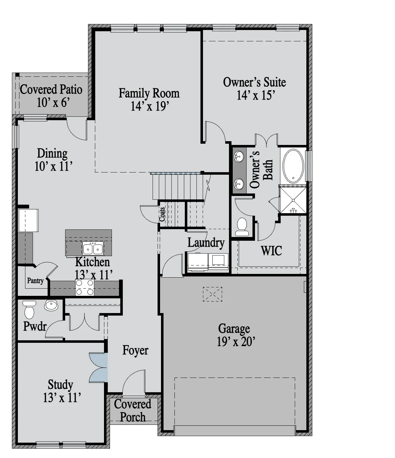 Salado 1st Floor floor plan