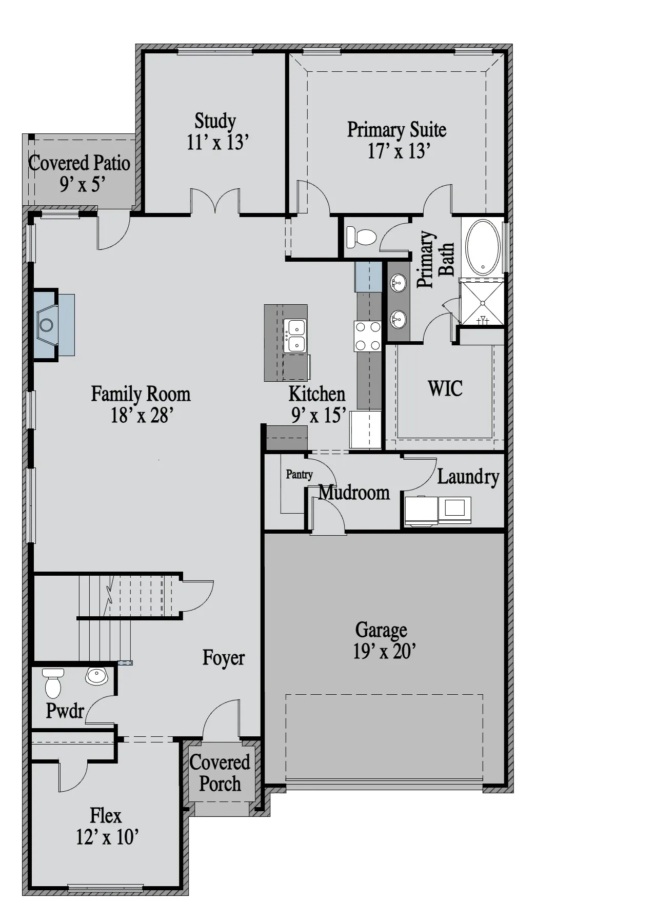 San Marcos 1st Floor floor plan