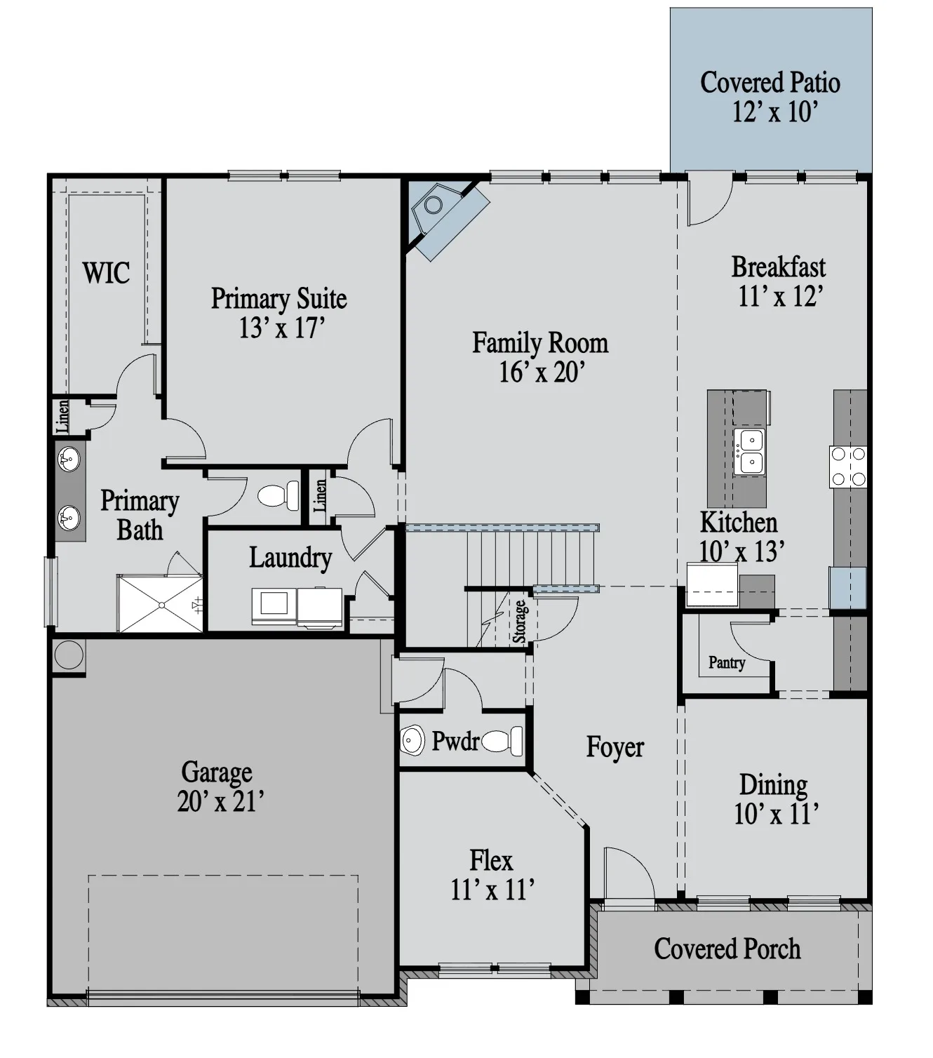 Glynn 1st Floor floor plan