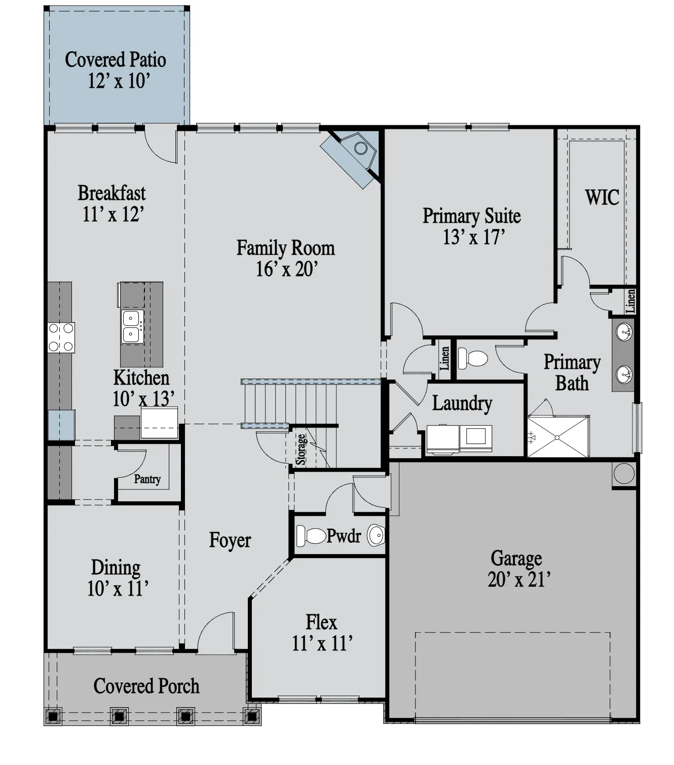 Glynn 1st Floor floor plan