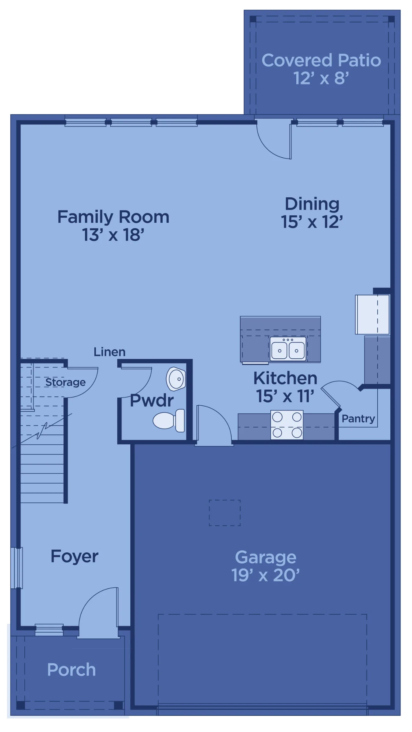 Travis 1st Floor floor plan