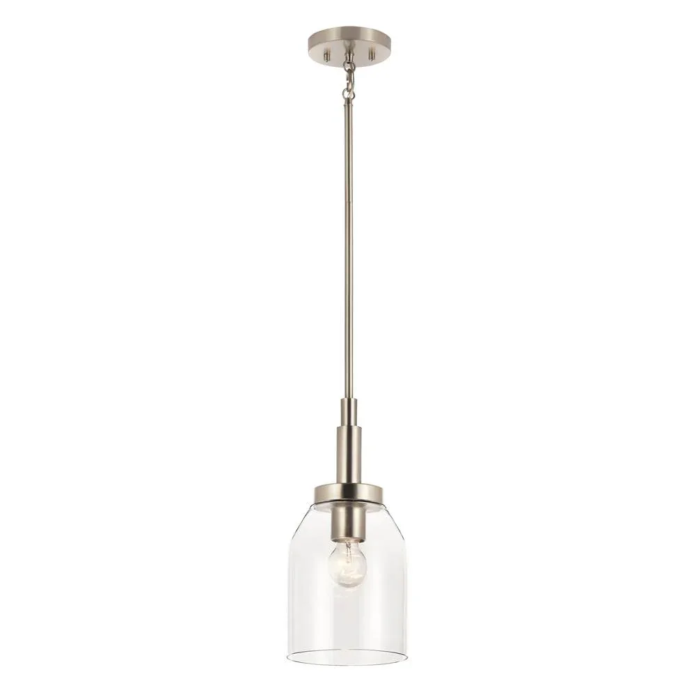 Lighting — Kitchen Pendant - Madden Brushed Nickel