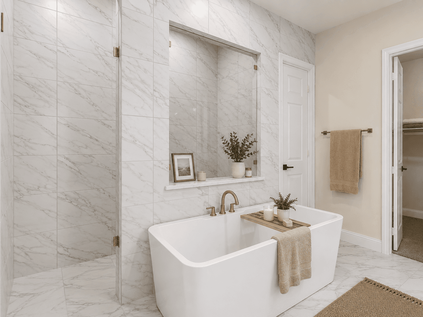 Upgraded Bathroom
