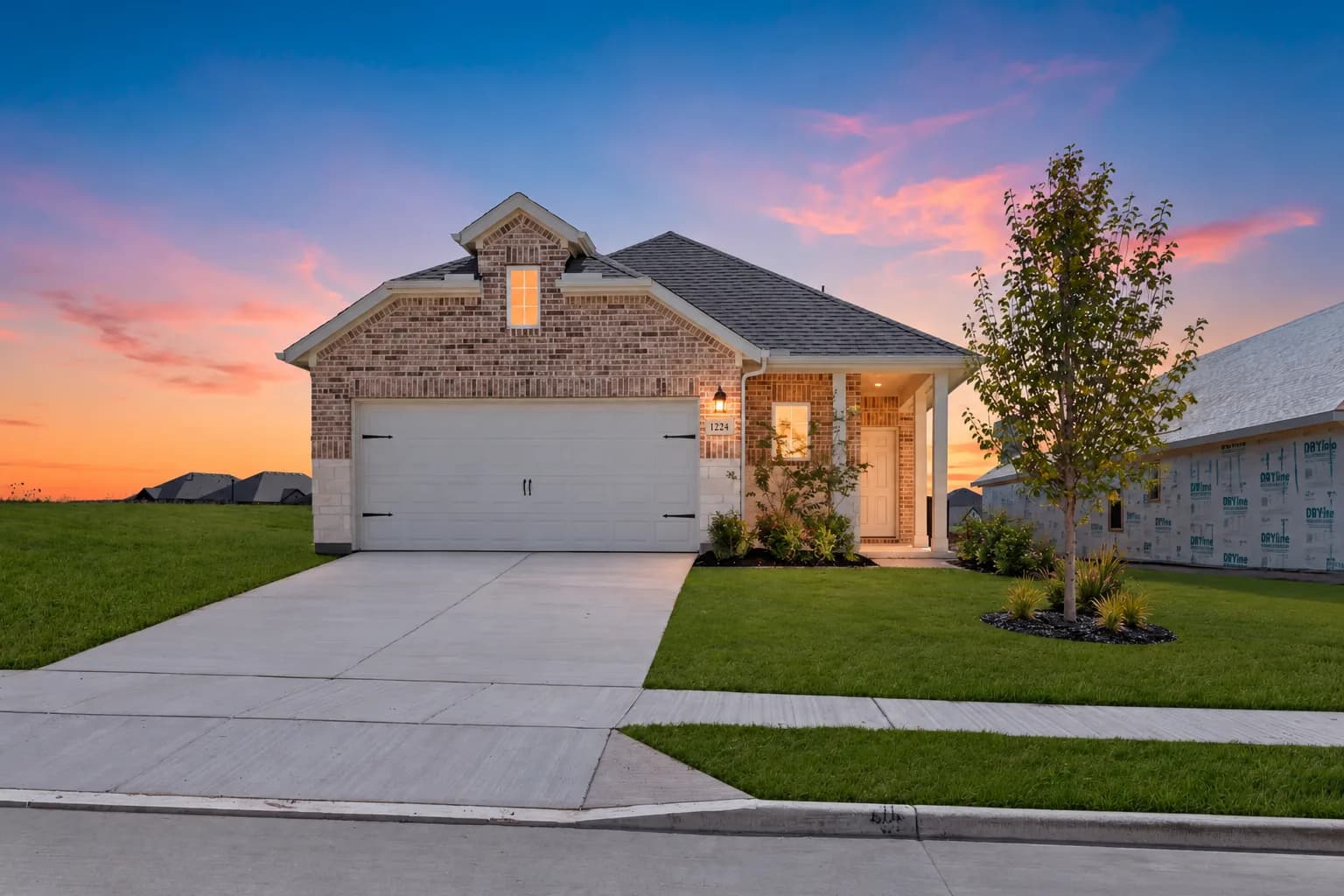 1224 Honey Falls Lane, Lavon, TX 75166 exterior