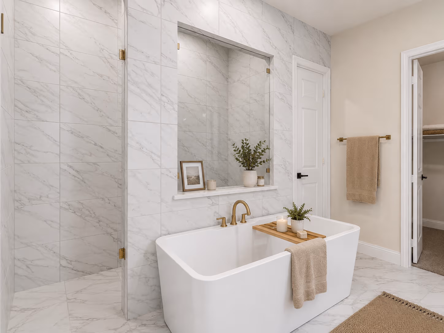 Upgraded Bathroom