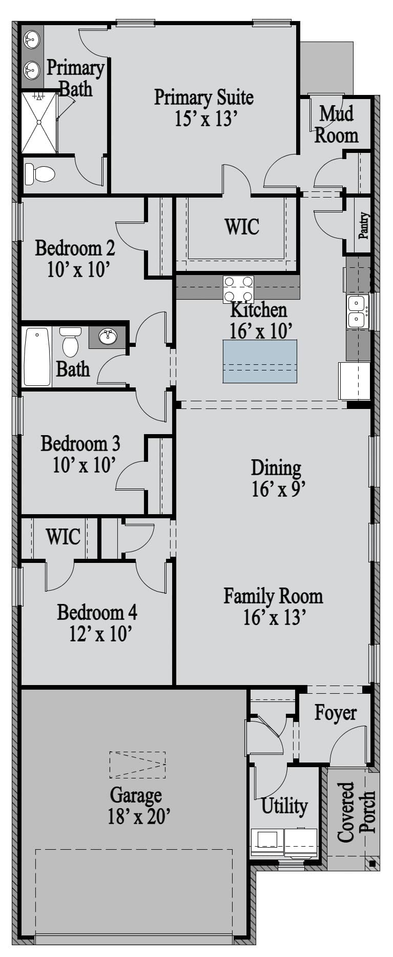 Chisholm 1st Floor floor plan