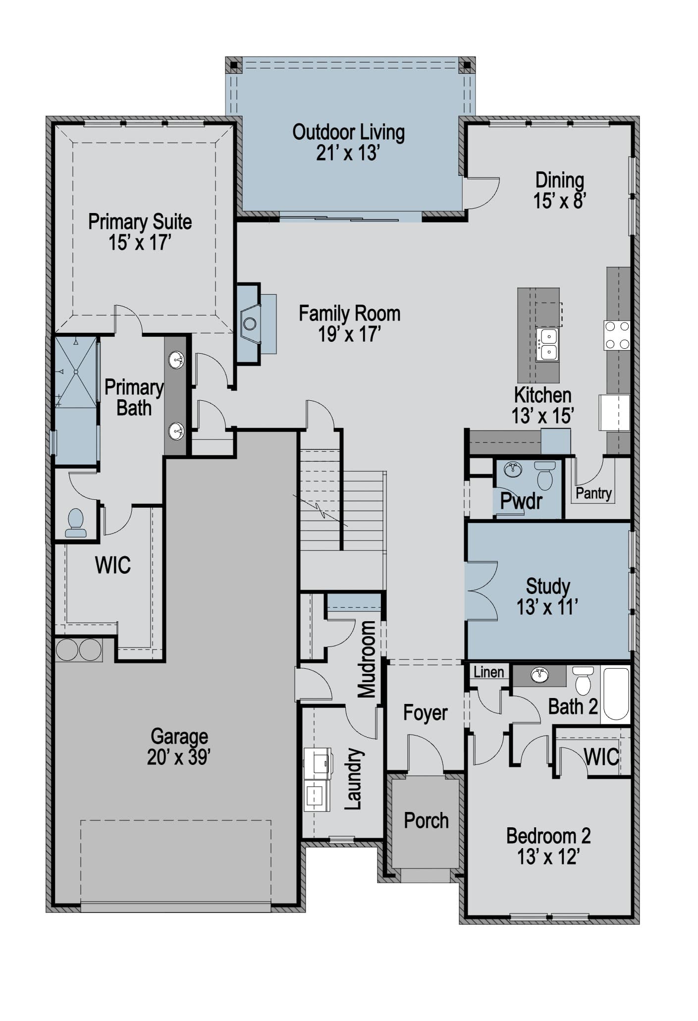 Grayson 1st Floor floor plan