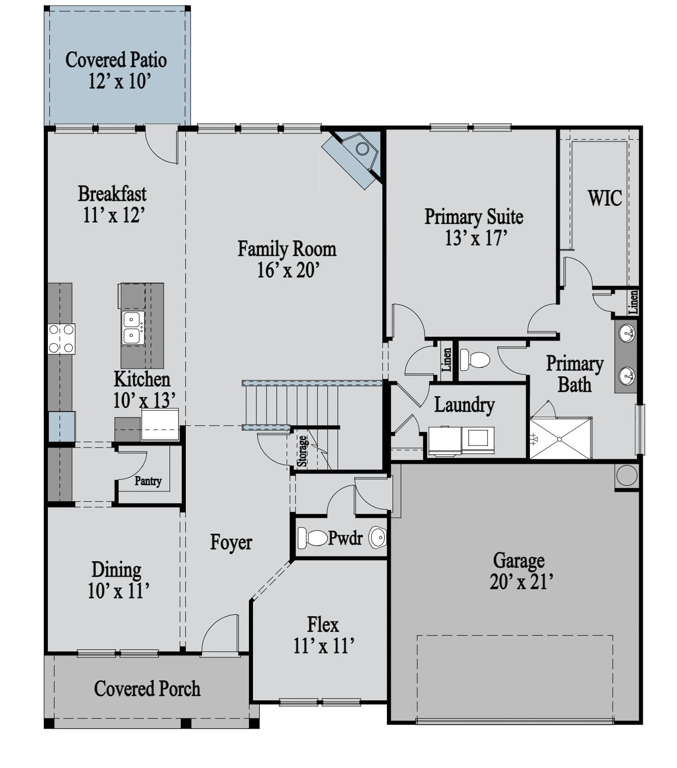 Glynn 1st Floor floor plan