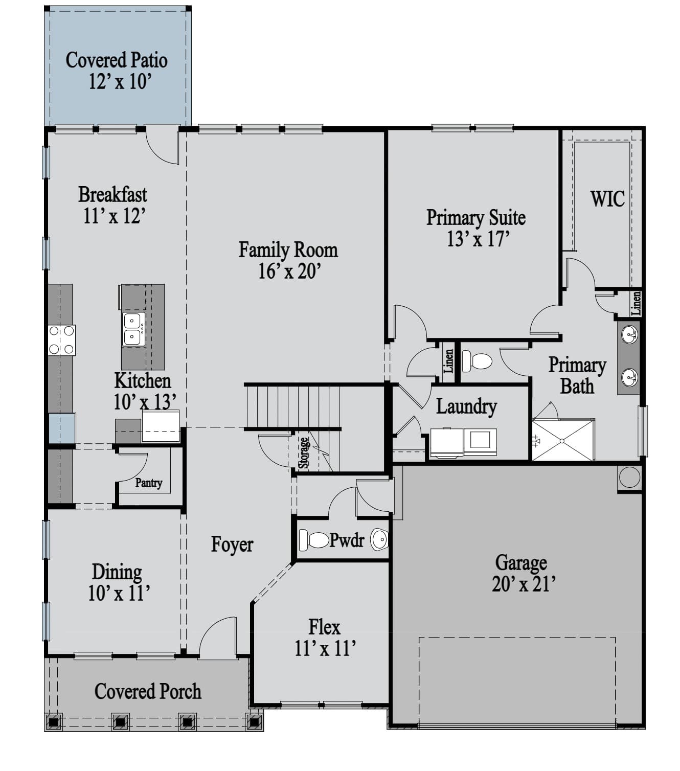 Glynn 1st Floor floor plan