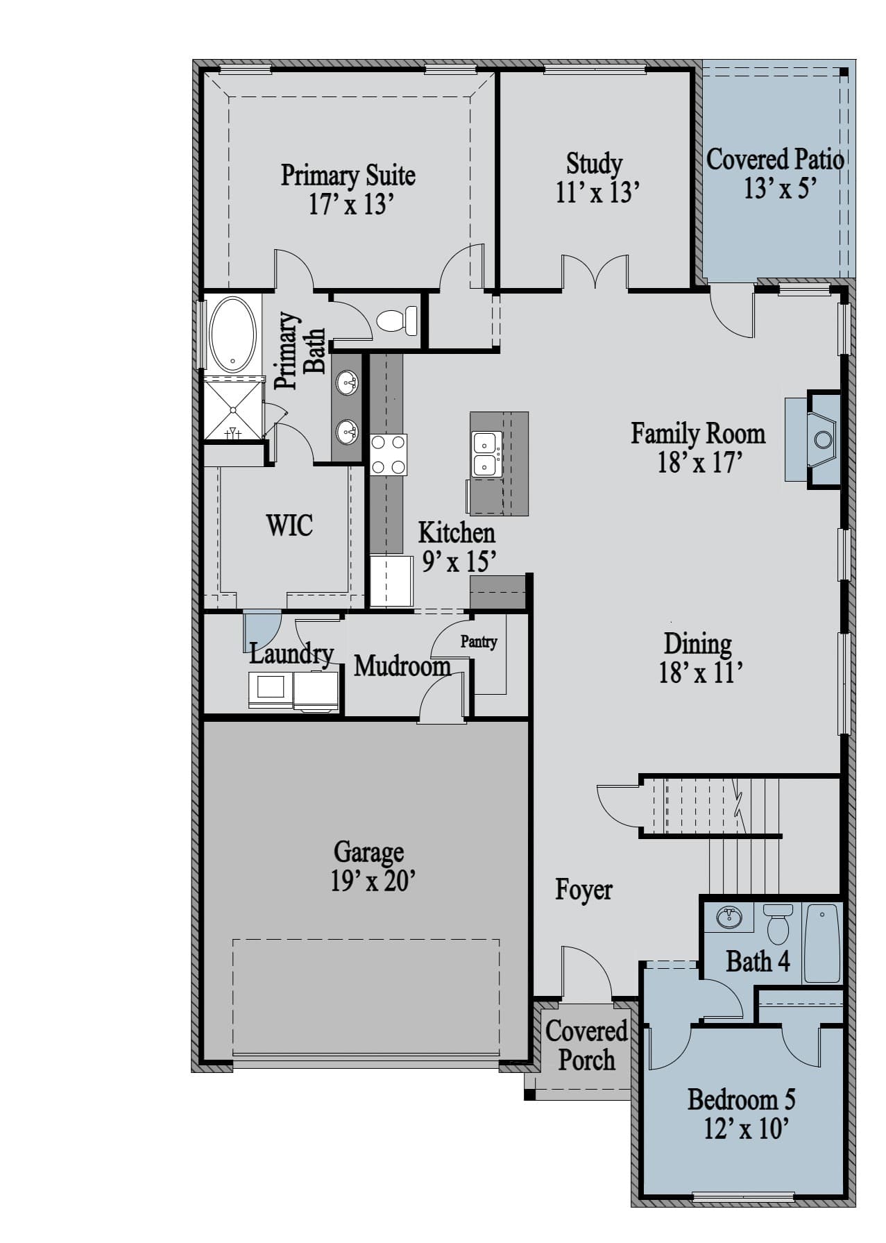 San Marcos 1st Floor floor plan