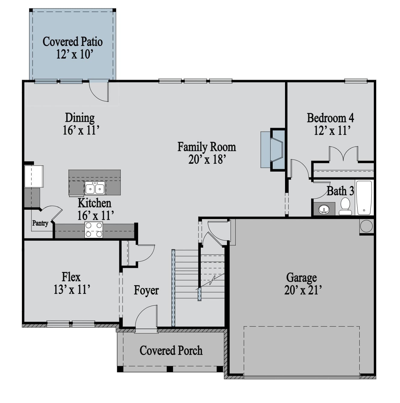 Charlton 1st Floor floor plan